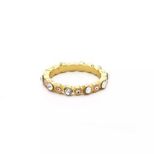 Evil Eye 18k Gold Filled Ring